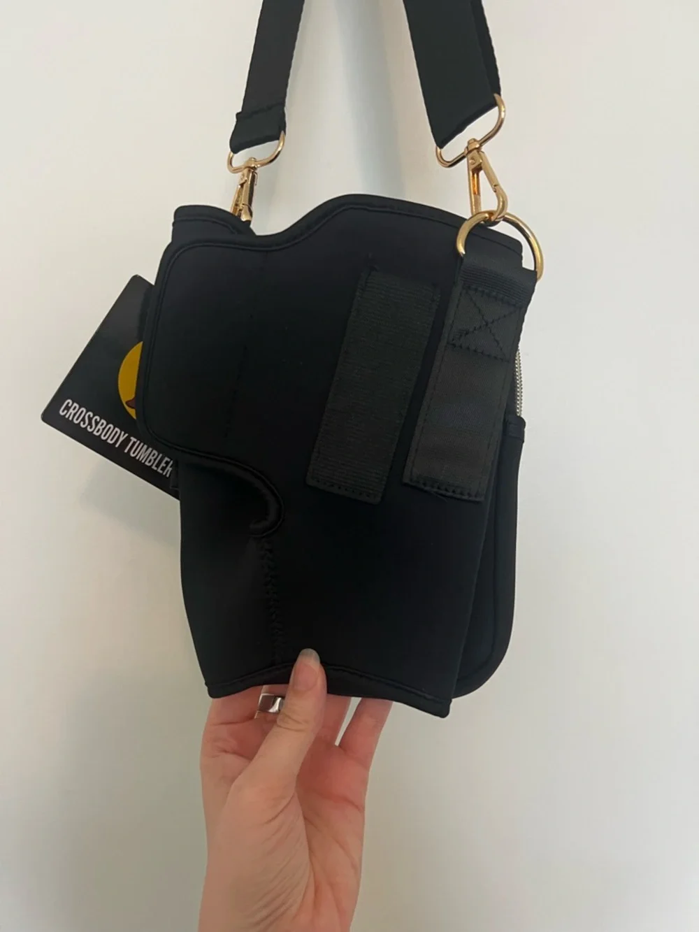 NWT Buc-ees Crossbody Tumbler bag w strap